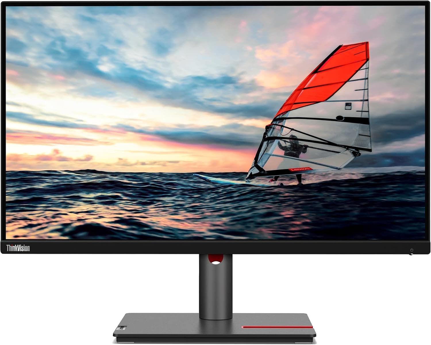 Lenovo ThinkVision P25i-30 24.5-Inch FHD IPS Monitor – 100Hz, 4ms, HDMI 2.1, DP 1.4 Daisy Chain, USB Hub | 63F4MAT1UK