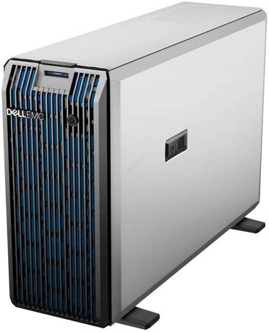Dell PowerEdge T350 Tower Server – Intel Xeon E-2314 4-Core, 16GB DDR4 ECC, 2TB 7.2K SATA HDD, PERC H355, Dual 600W Hot-Plug PSU, 3-Year Warranty | PET3501A-16GB-2PS