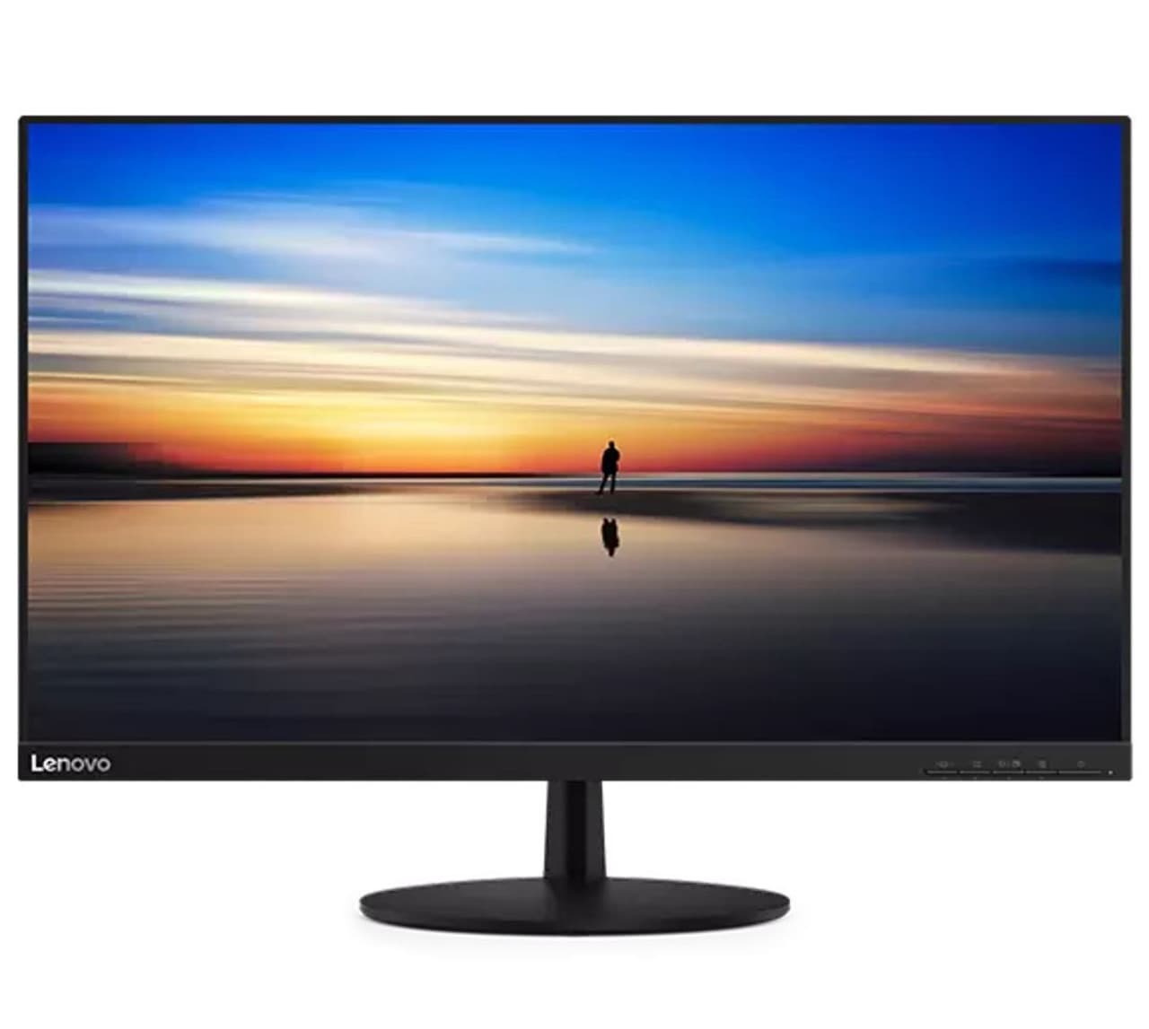Lenovo C27-30 27-Inch FHD VA Monitor – 75Hz, 4ms, AMD FreeSync, HDMI 1.4, VGA, Raven Black |62AAKAT6UK